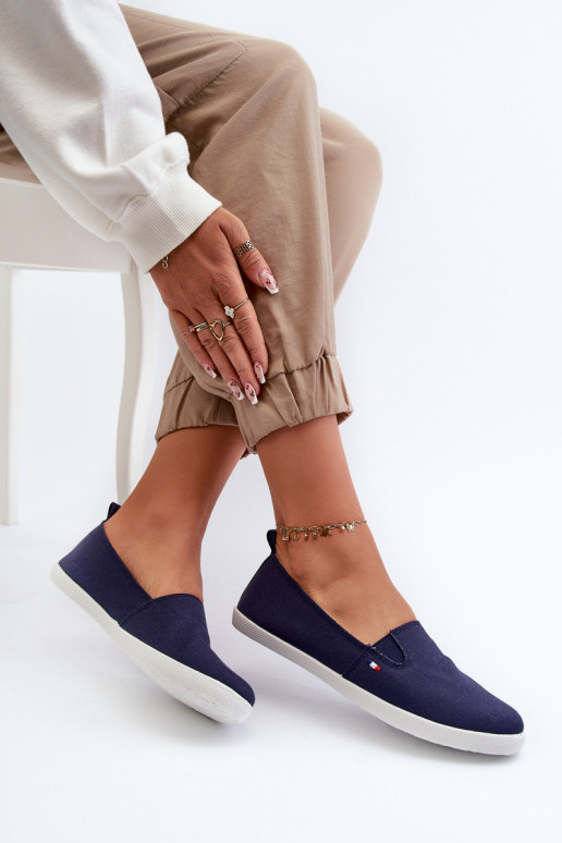 Sporta apavi brīvā laika apavi Slip-On  tumši zilas krāsas Adrancia