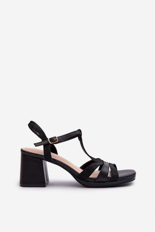 Sieviešu basenes no eko ādas Melns Lyana