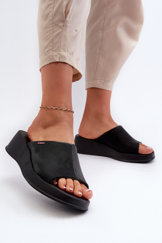  sieviešu čības   LL285084 Melns