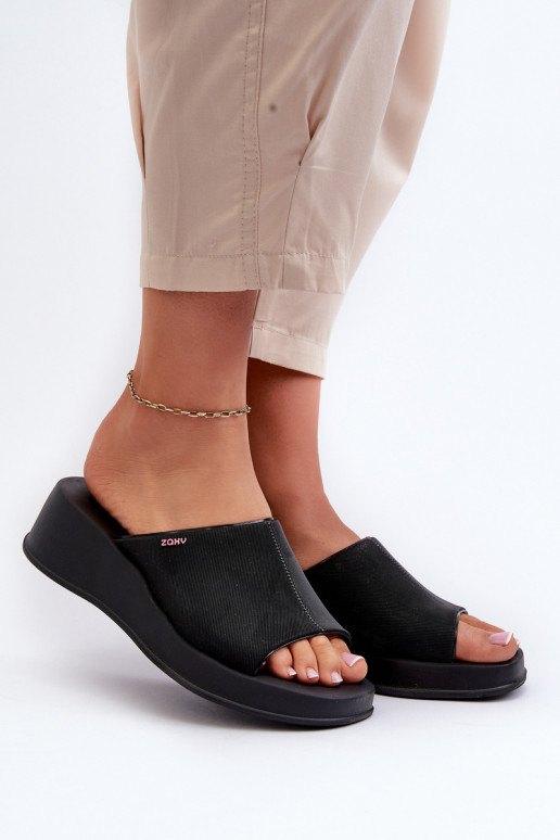  sieviešu čības   LL285084 Melns