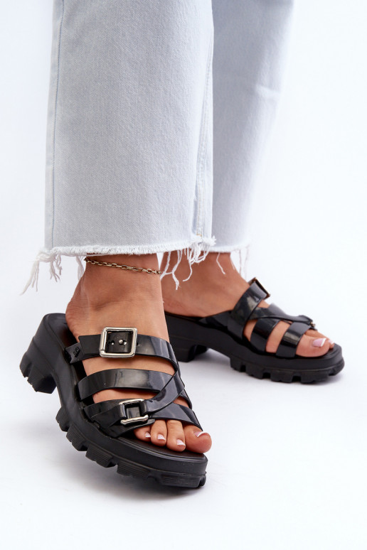  sieviešu čības   NN285043 Melns