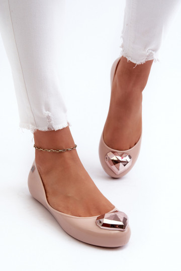 Balerīnas ar sirsniņām  NN285010 Nude