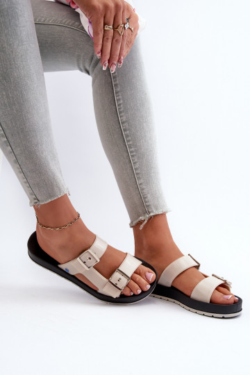 sieviešu čības   LL285072 Ziloņkaula krāsas 2