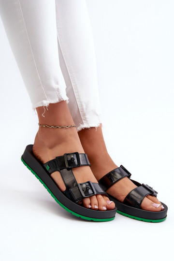 sieviešu čības   LL285073 Melns 2