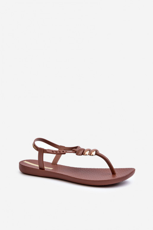līdzenas zoles basenes modernas iešļūcenes 83507 Ipanema Class Blown Up Sandal Fem brūnas krāsas  līdzenas zoles basenes modernas iešļūcenes 83507 Ipanema Class Blown Up Sandal Fem brūnas krāsas