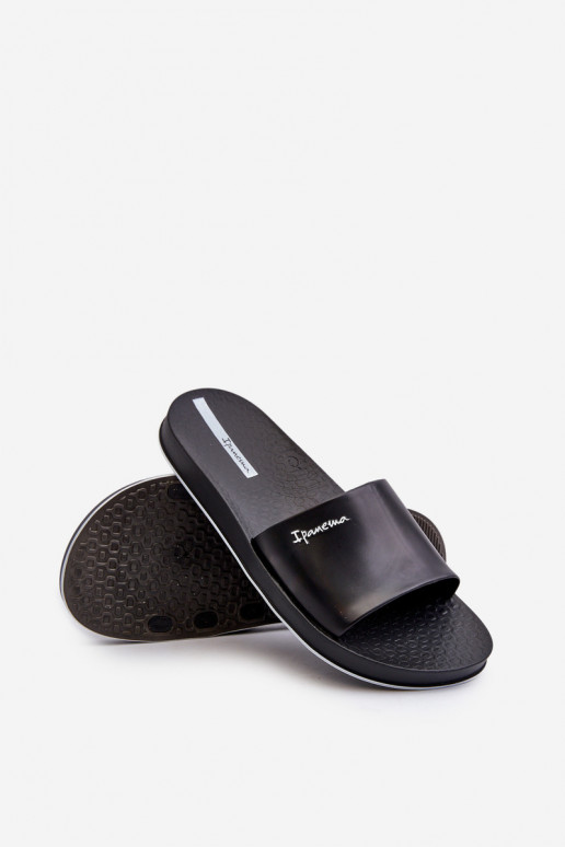  Gumijas Čības 82832 Ipanema Slide Unisex Melns