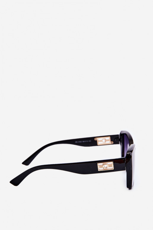Saulesbrilles Sievišķīgs UV400 melnas krāsas