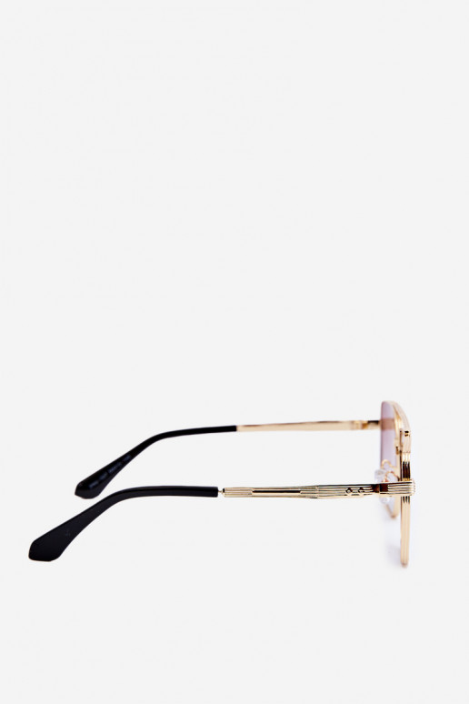 UV400 Zelta krāsas-brūnas krāsas   UV400 Zelta krāsas-brūnas krāsas