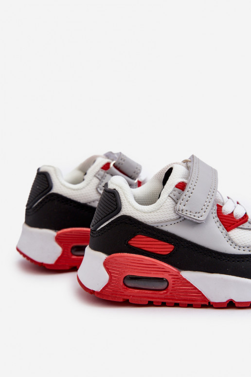  modeļa apavi Bērnu apavi ar lipīgām aizdarēm sarkanas krāsas Krissandra