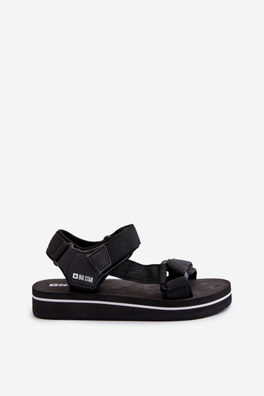 Sieviešu basenes ar platformu Big Star NN274A532 Melns Sieviešu basenes ar platformu Big Star NN274A532 Melns