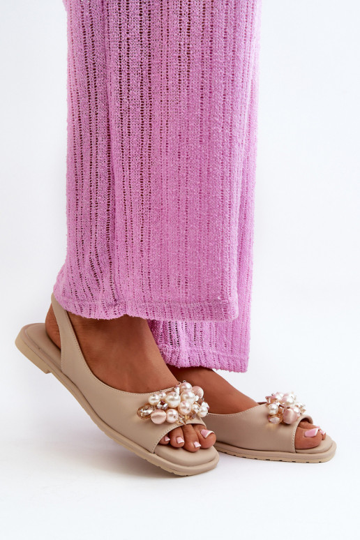 Sieviešu basenes  S.Barski KV27-004 smilšu krāsas Sieviešu basenes  S.Barski KV27-004 smilšu krāsas