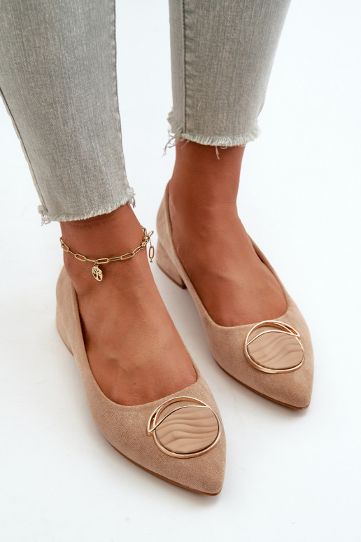 Kurpes  Z u S.Barski KV27-037 smilšu krāsas Kurpes  Z u S.Barski KV27-037 smilšu krāsas