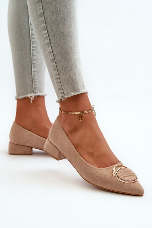 Kurpes  Z u S.Barski KV27-037 smilšu krāsas Kurpes  Z u S.Barski KV27-037 smilšu krāsas