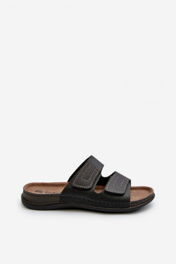 Ērtas čības  Ar svītrām ar lipīgām aizdarēm Inblu GV00002I Melns 2