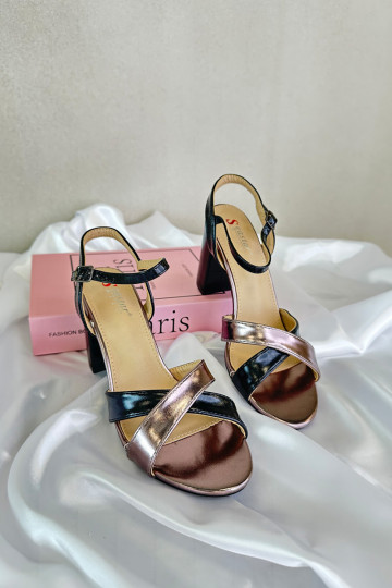 Eko   Elegantas augstpapēžu sandales  Melns Abilica 2