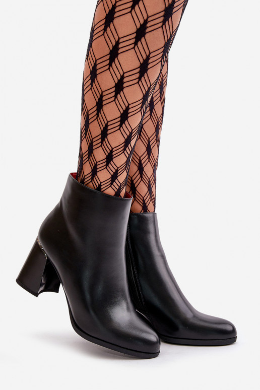 Sieviešu puszābaki Z u siltināti Melns Milisea  Sieviešu puszābaki Z u siltināti Melns Milisea