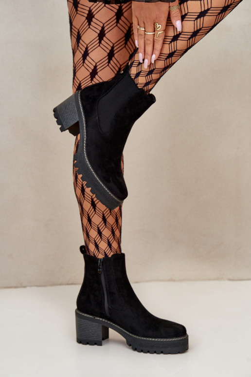 Sieviešu puszābaki siltināti ar papēdi owe Melns Irissinae Sieviešu puszābaki siltināti ar papēdi owe Melns Irissinae