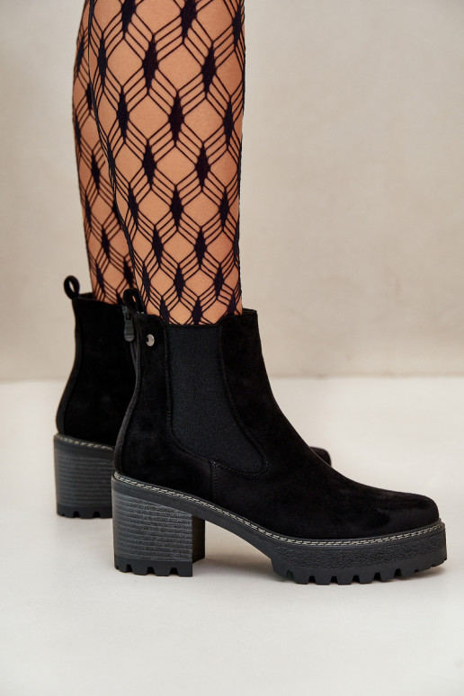 Sieviešu puszābaki siltināti ar papēdi owe Melns Irissinae Sieviešu puszābaki siltināti ar papēdi owe Melns Irissinae