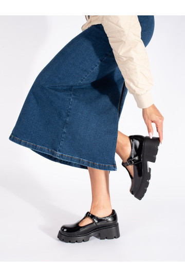 Melns kurpes  ar platformu 2