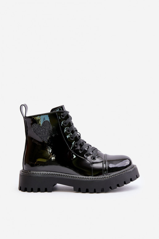 Laque Sieviešu puszābaki   Heartsm Melns Obeena