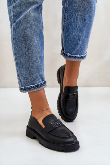 sieviešu mokasīni Eko   Vinceza 62187 Melns