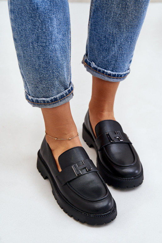 sieviešu mokasīni Eko   Vinceza 62187 Melns sieviešu mokasīni Eko   Vinceza 62187 Melns