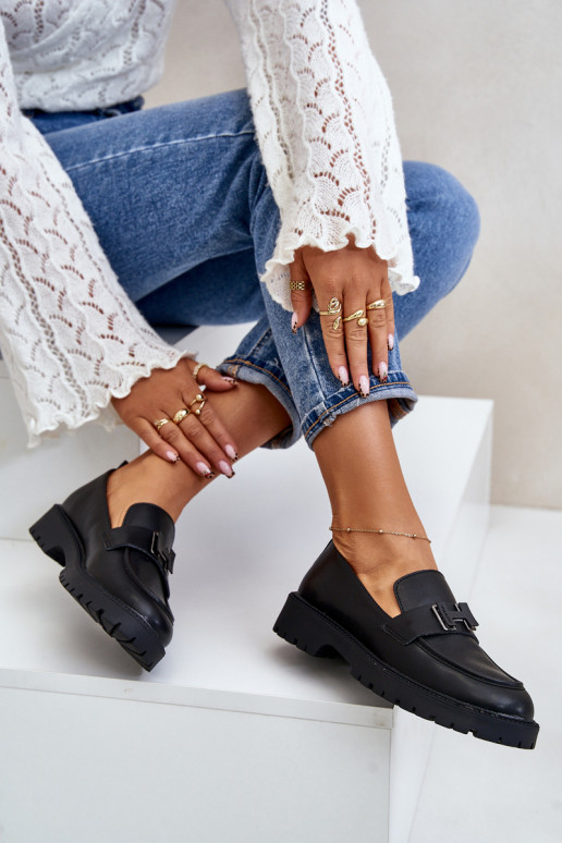 sieviešu mokasīni Eko   Vinceza 62187 Melns sieviešu mokasīni Eko   Vinceza 62187 Melns