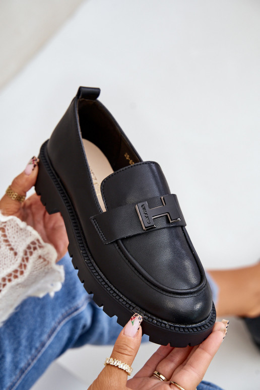 sieviešu mokasīni Eko   Vinceza 62187 Melns sieviešu mokasīni Eko   Vinceza 62187 Melns