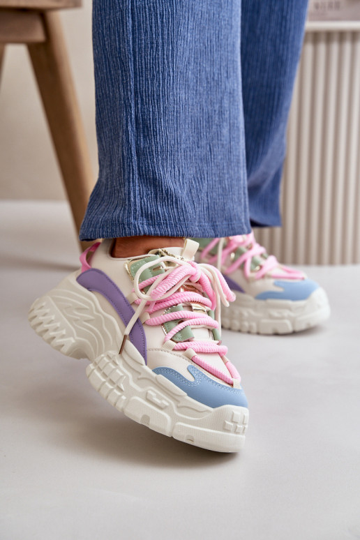 Sneakers modeļa apavi Sievišķīgs ar...