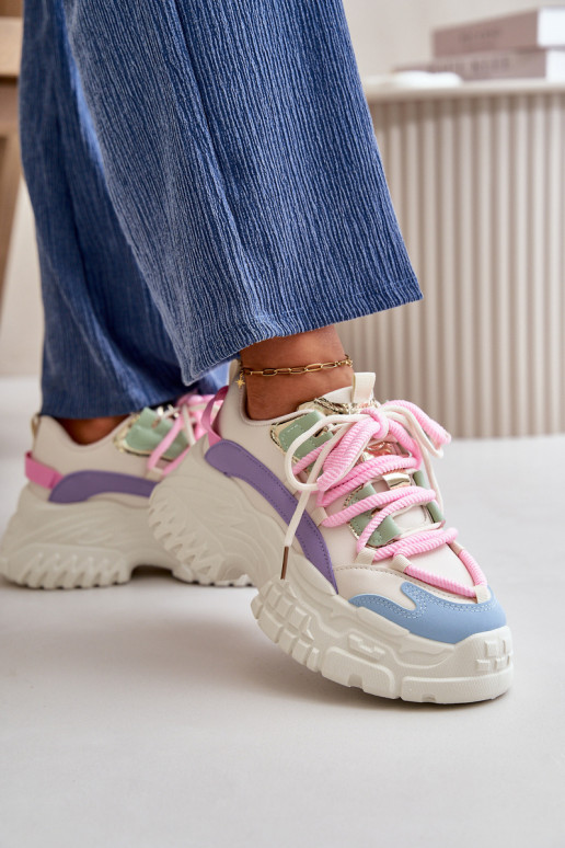 Sneakers modeļa apavi Sievišķīgs ar...