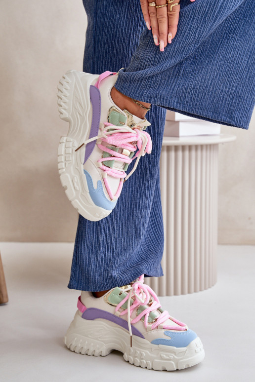 Sneakers modeļa apavi Sievišķīgs ar...