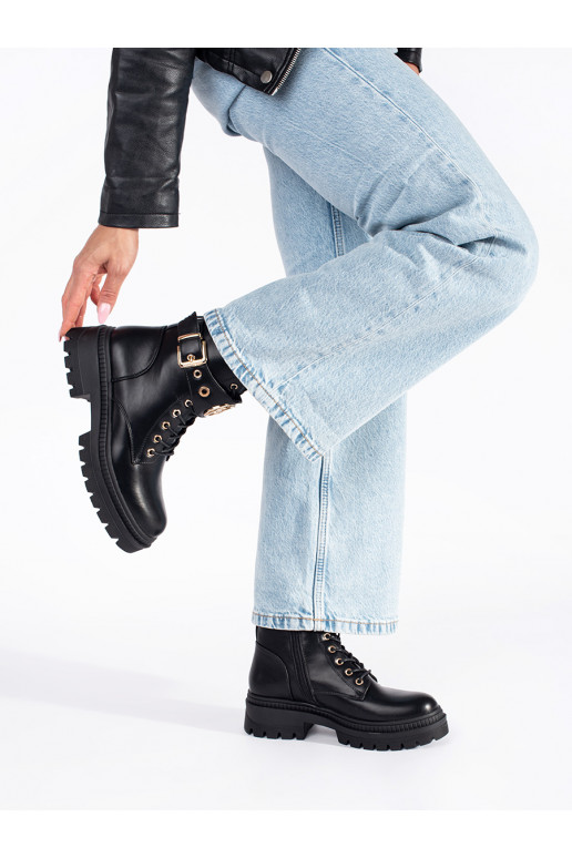 Melns sieviešu zābaki 