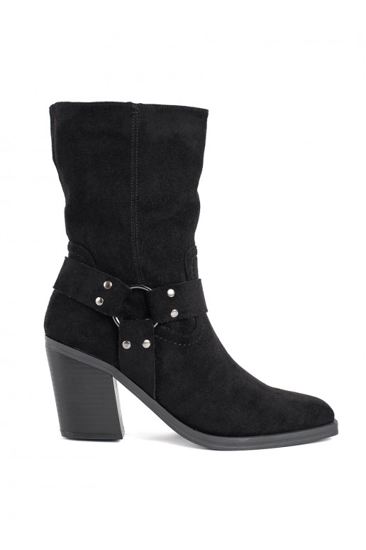 zamšādas Melnas krāsas 