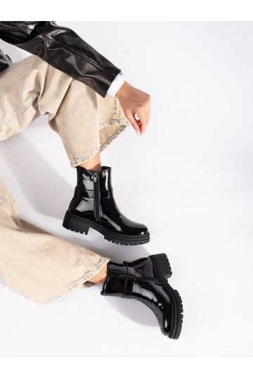 Laque Melnas krāsas Sieviešu zābaki 2