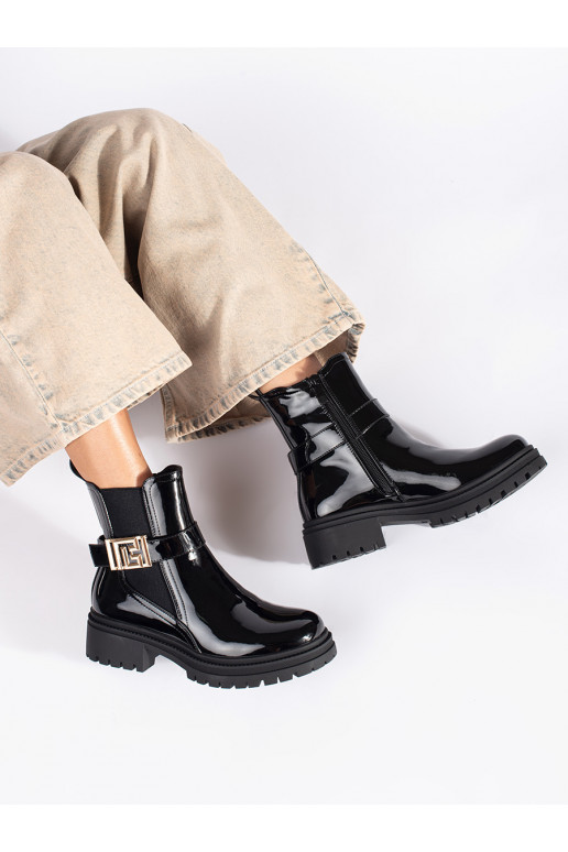 Laque Melnas krāsas Sieviešu zābaki