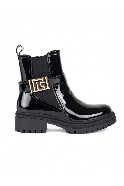 Laque Melnas krāsas Sieviešu zābaki