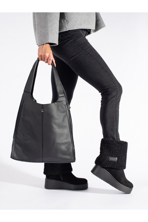 Melns  sieviešu zābaki 