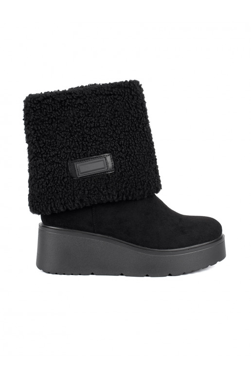 Melns  sieviešu zābaki 