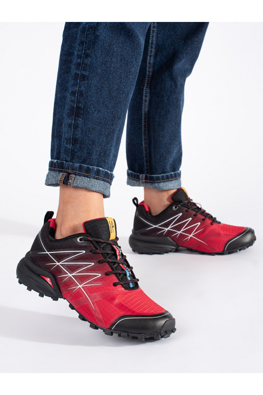 sarkanas krāsas  Trekinga apavi VICO