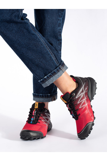 sarkanas krāsas  Trekinga apavi VICO 2