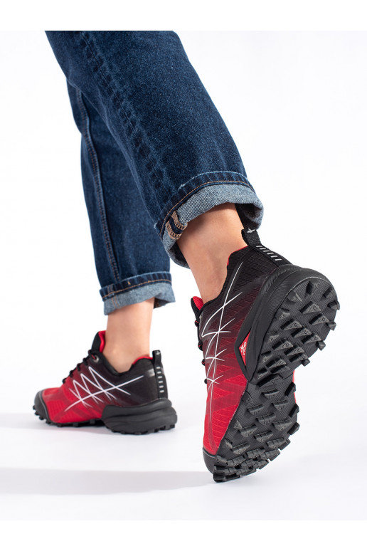 sarkanas krāsas  Trekinga apavi VICO