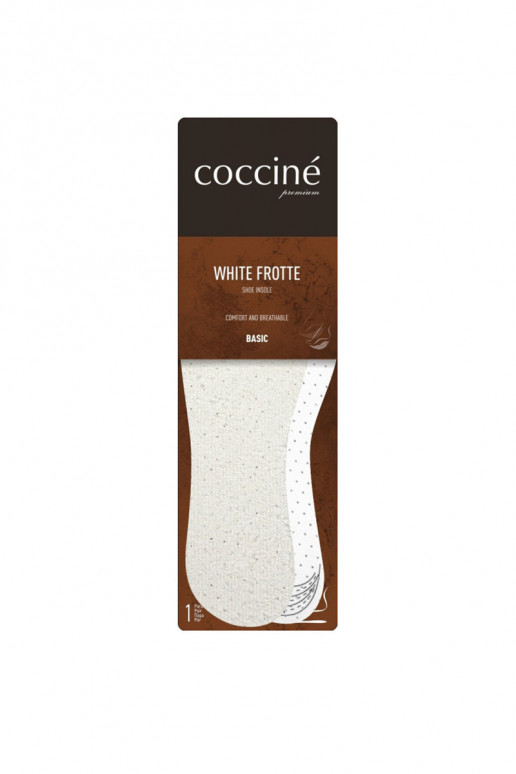 Zolītes Coccine INhite Frotte kokvilnas frotē audums uz lateksa putām 34-41