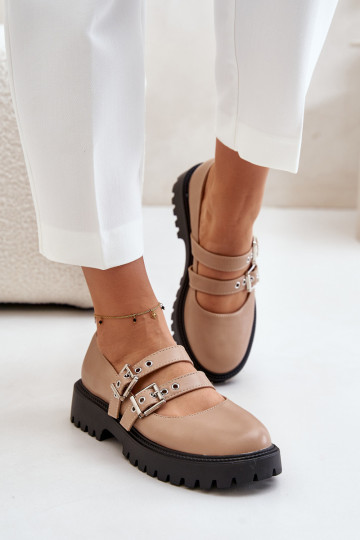 apavi  Ar svītrām Eko   smilšu krāsas Terione 2