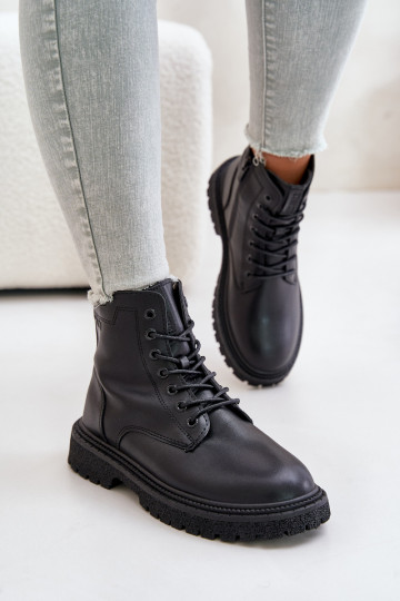 siltināti zābaki  OO274A126 Melns 2