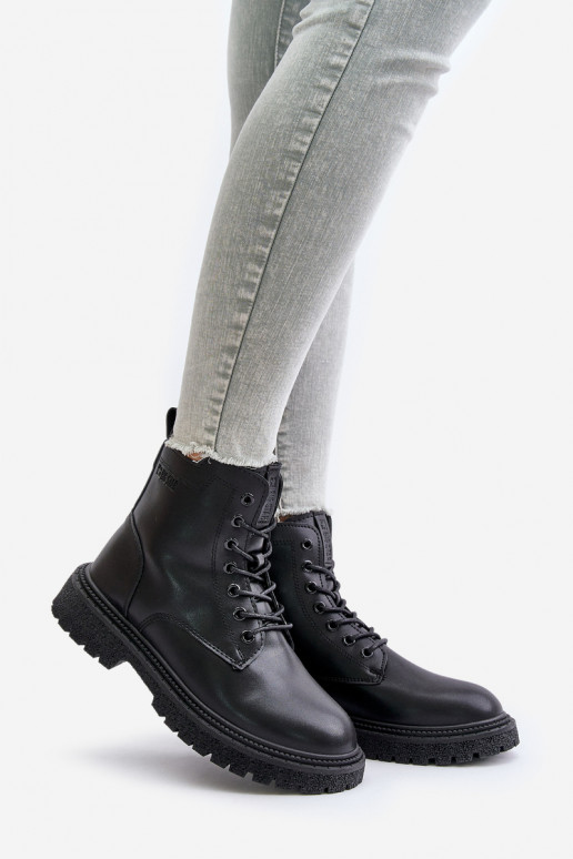 siltināti zābaki  OO274A126 Melns siltināti zābaki  OO274A126 Melns