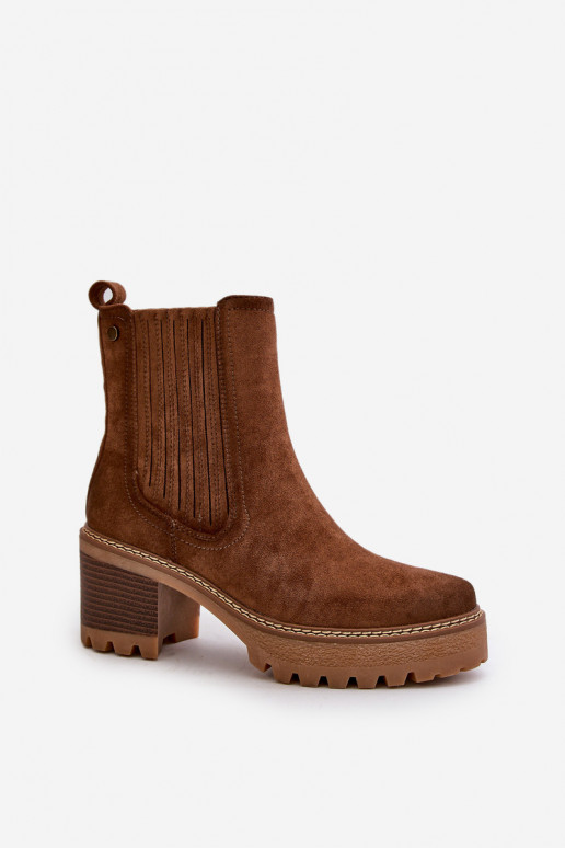 Sieviešu puszābaki Z u siltināti brūnas krāsas Nevitas Sieviešu puszābaki Z u siltināti brūnas krāsas Nevitas