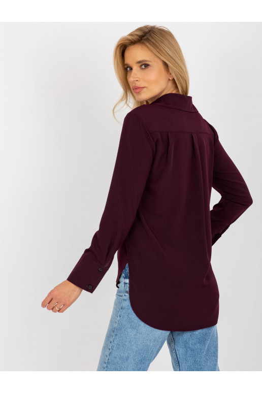 Tumši violets sieviešu klasisks...