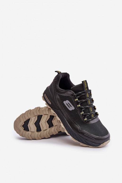 sporta apavi  ar platformu Melns Idama