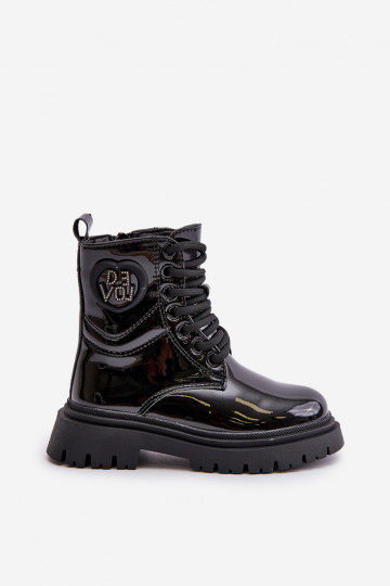 Laque Sieviešu puszābaki Bērnu siltināti ar kažokādu  Melns Evaliraea 2