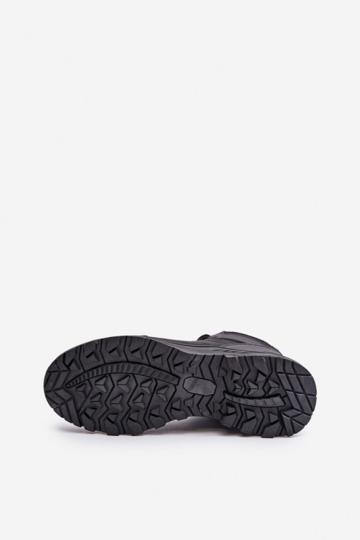 siltināti   pārgājienu zābaki McBraun Melns